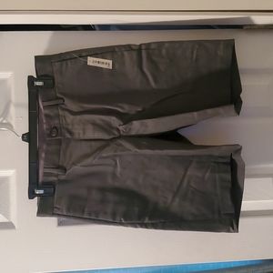 Gray Dress Slim Shorts NWT